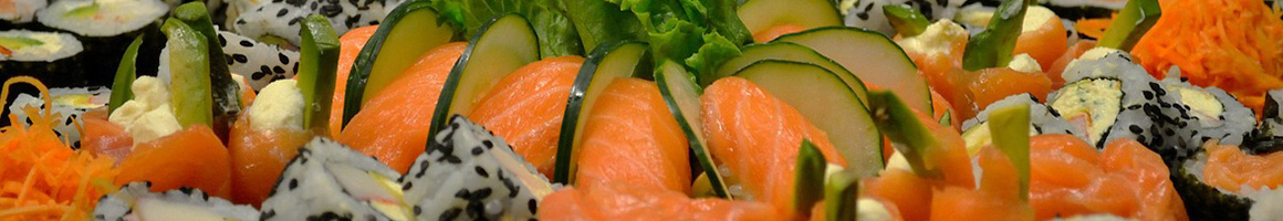 Eating Japanese Sushi at Sushi Palace restaurant in Princeton, NJ.